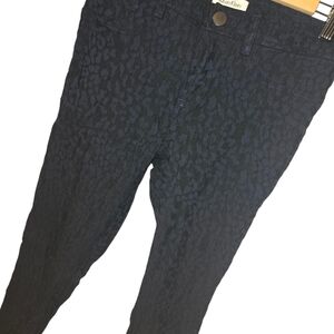 Calvin Klein Women's Navy Leopard Print Pants